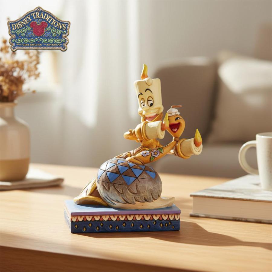 Disney（ディズニー） ルミエール フェザーダスター 14.6cm 美女と野獣