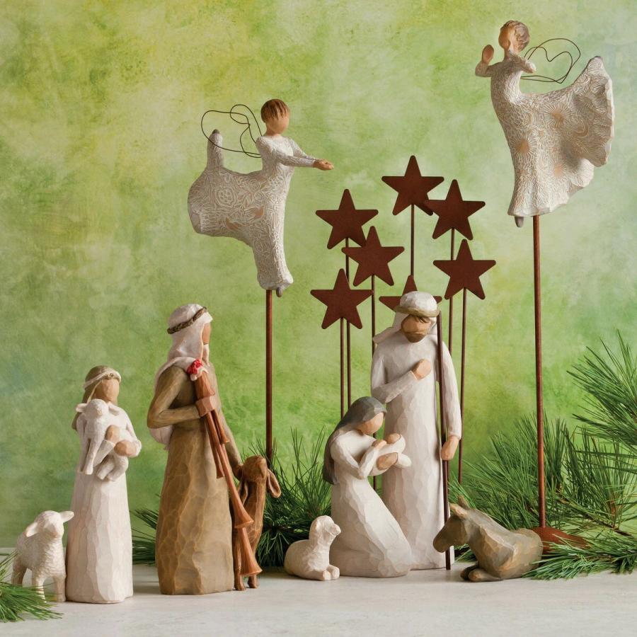 ウィローツリー Nativity - 降誕 24cm | キリスト 降誕セット 馬小屋