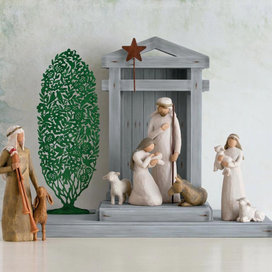 ウィローツリー Nativity - 降誕 24cm | キリスト 降誕セット 馬小屋
