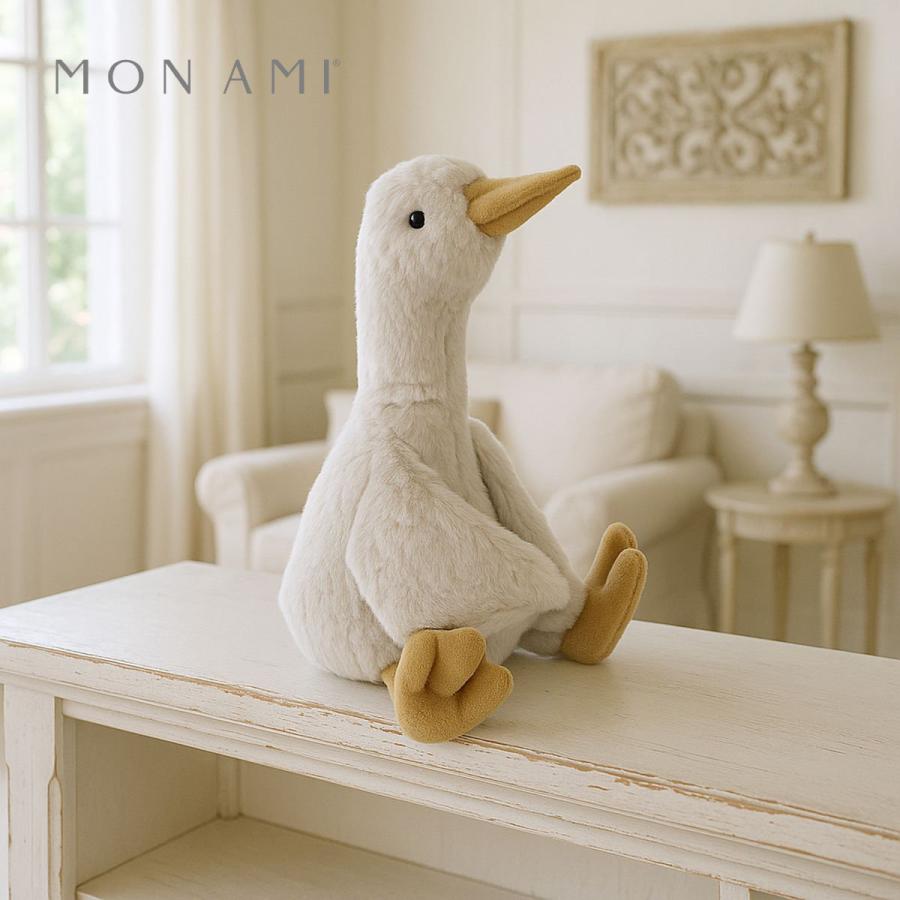 プル グレーグース S 25cm ガチョウ | モナミ ぬいぐるみ 雑貨 アート