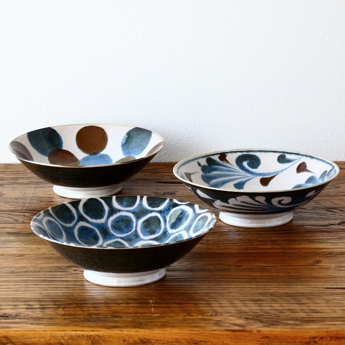 サラダボウル 大鉢 和食器 煮物鉢 深皿 どんぶり ボウル 食器 麺鉢