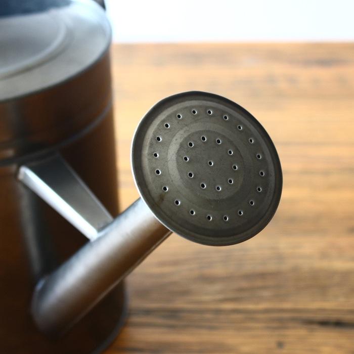 アンティーク調 アイアンハンドルブリキ ジョウロ 特大サイズ トップ