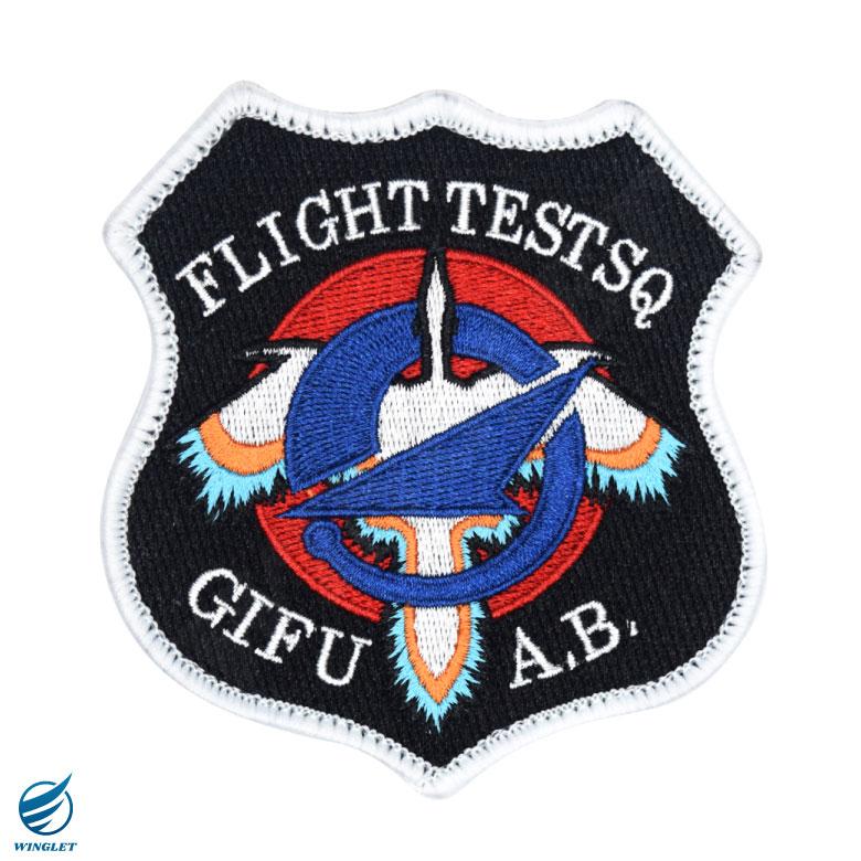航空自衛隊 岐阜基地 飛行開発実験団 飛行隊 パッチ 刺繍 ワッペン