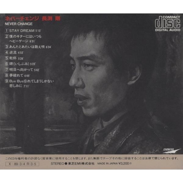 長渕剛 / ネバーチェンジ NEVER CHANGE 1988.03.05 セルフカバー