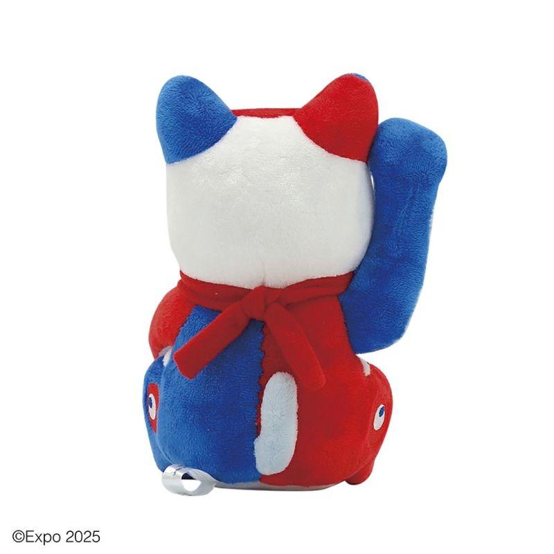 吉徳大光 大阪・関西万博 公式グッズ 招き猫ぬいぐるみ EXPO2025