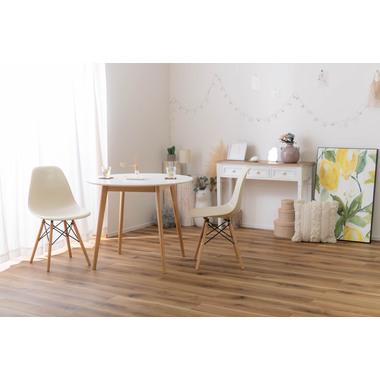 AZUMAYA(東谷) ダイニングテーブル 2人用 丸型 ラウンドテーブル