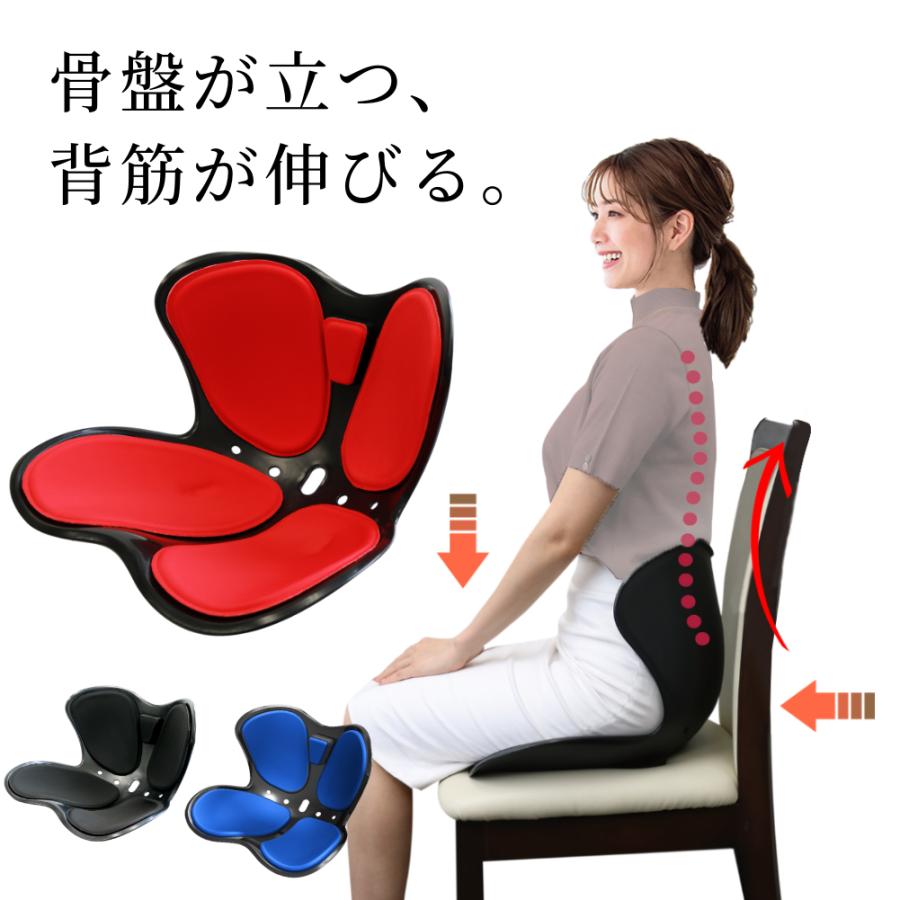 骨盤サポートチェア 姿勢矯正 クッション 骨盤矯正 腰痛 猫背対策