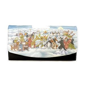 わちふぃーるど（WachiField） アート長財布 月に聞かせる音楽会 わち