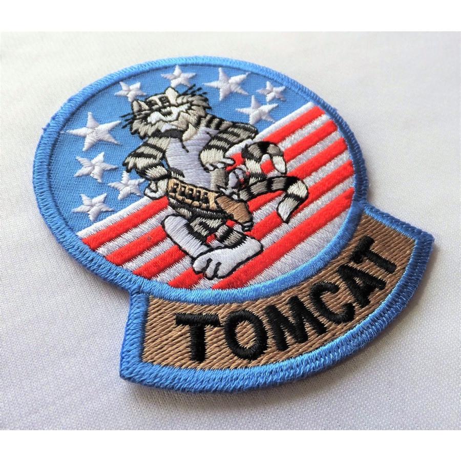 ミリタリーワッペン F-14 トムキャット マスコット アメリカ軍パッチ