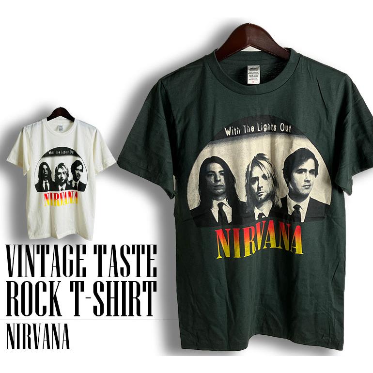 ヴィンテージロックtシャツ バンドtシャツ パンク NIRVANA