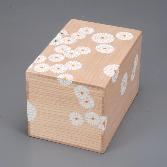 茶道具 茶箱 利休茶箱 菊置上 利休好写 宗悦作(茶箱のみ) : ティー