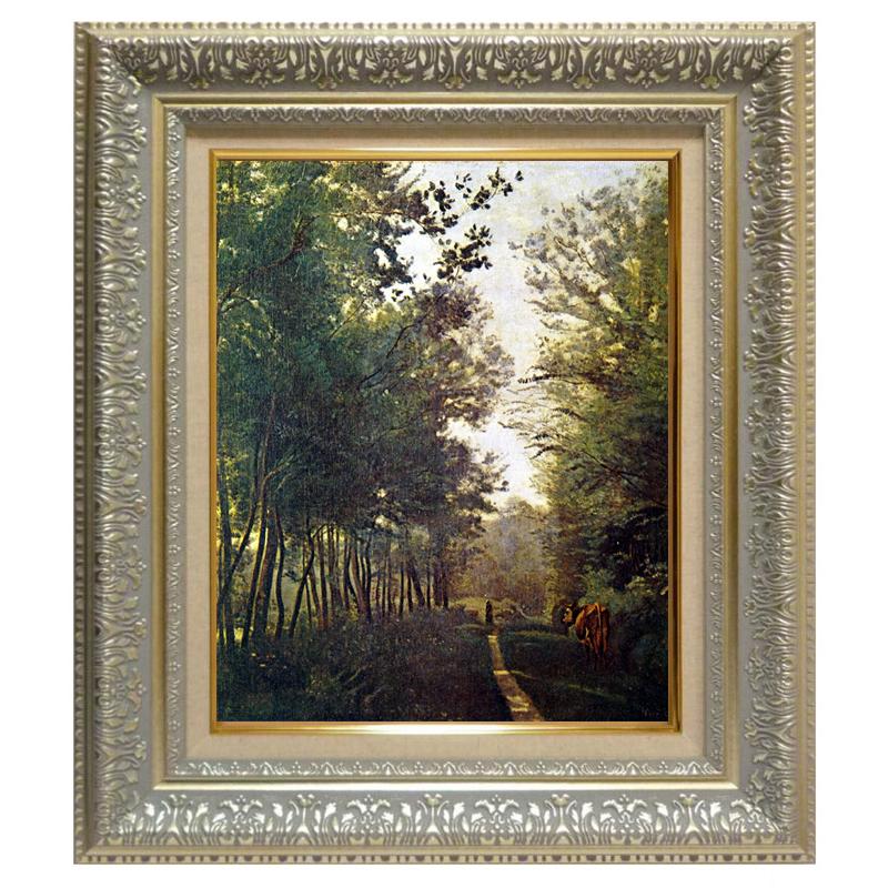 絵画 世界の名画シリーズ 額縁付 ジャン・バティスト・カミーユ