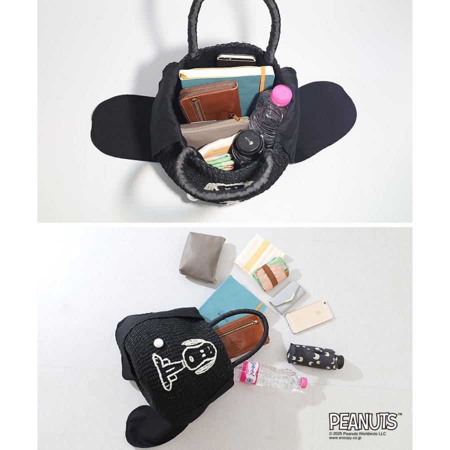 a-jolie（アジョリー） PEANUTS × コラボレーション かごバッグ カゴ