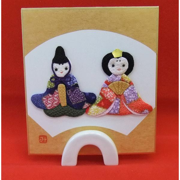 ひな人形 寸松庵色紙 押し絵 ひいな祭 幸運 縁起物 : 日本ものこと百貨