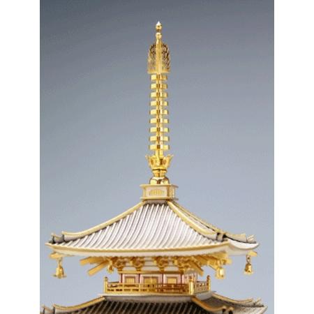 銀製置物 伝統工芸 純銀置物 五重塔 吉祥 商売繁盛 縁起物 武比古作