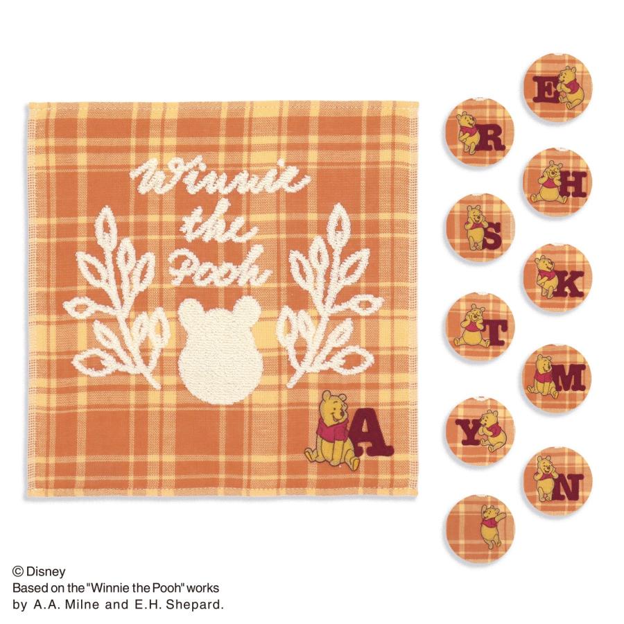 Disney（ディズニー） イニシャルチェック ＜くまのプーさん＞ タオル