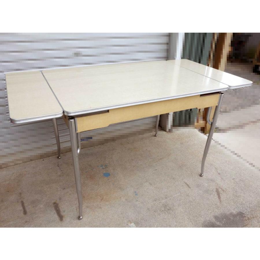 アンティーク 伸長式 テーブル ◇ 幅1068〜1525×奥行760×高さ770mm