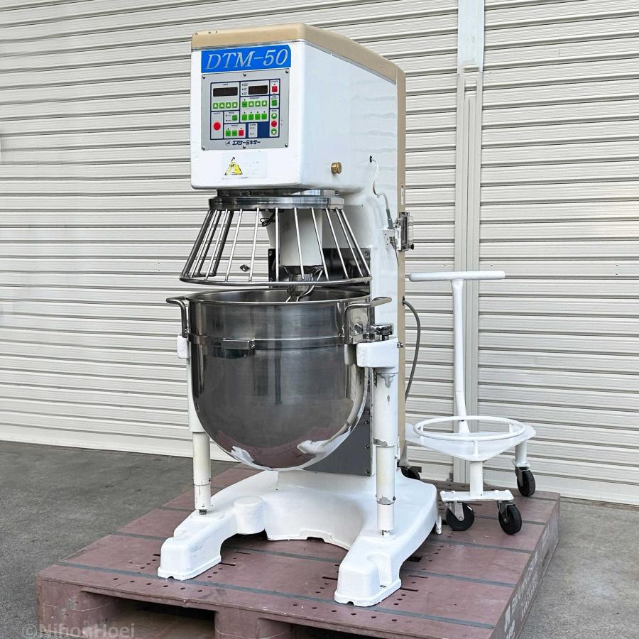 SKミキサー DTM-50 ◇ パン生地用 攪拌機 50リットル DTM-53 2005年製