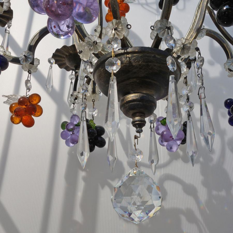 大光電機 大光 イタリア製 アンティーク調 シャンデリア 8灯 ◇ 2005年