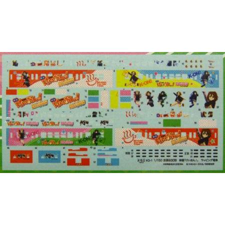 Nゲージ 1/150 京阪600形 映画「けいおん！」ラッピング電車(2輌セット