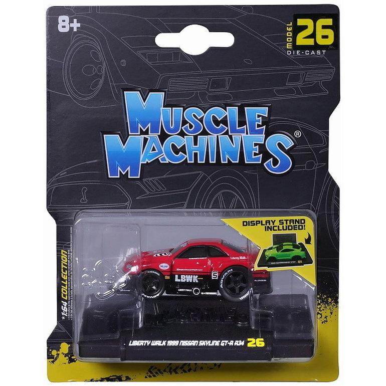 Maisto 1/64 Muscle Machines Liberty Walk 1999 ニッサン