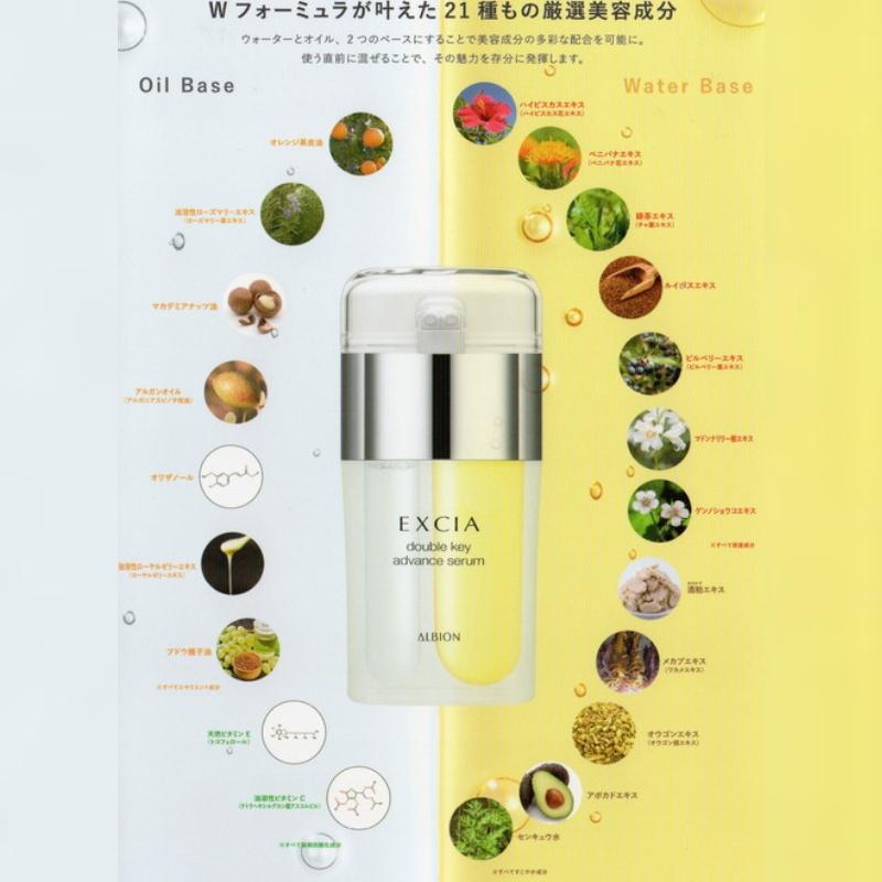 ALBION（アルビオン） エクシア ダブルキー アドバンス セラム 美容液