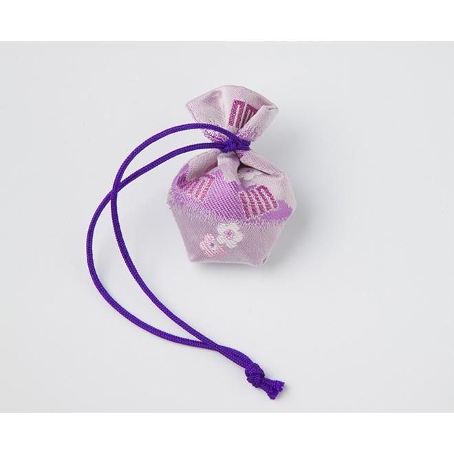負野薫玉堂 匂い袋 きんちゃく うつりか 香紗（藤紫） 巾着 : お土産処