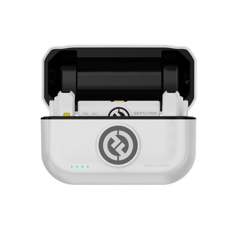 Hollyland Lark M2 with USB-C Plug (Duo,Ivory White) USB-Type-C端子