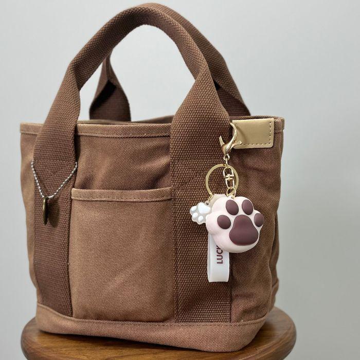 プレゼント キーホルダー バッグチャーム 猫 犬 肉球 デザイン