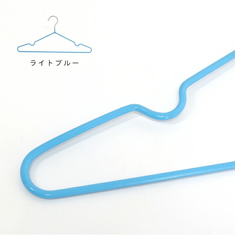 極太タイプ 】 PVCコーティング ハンガーセット 200本セット 16色