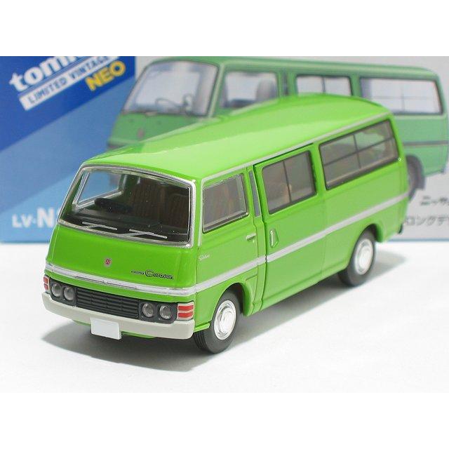 トミーテック 日産 キャラバン ロング デラックス（緑）78年式 LV