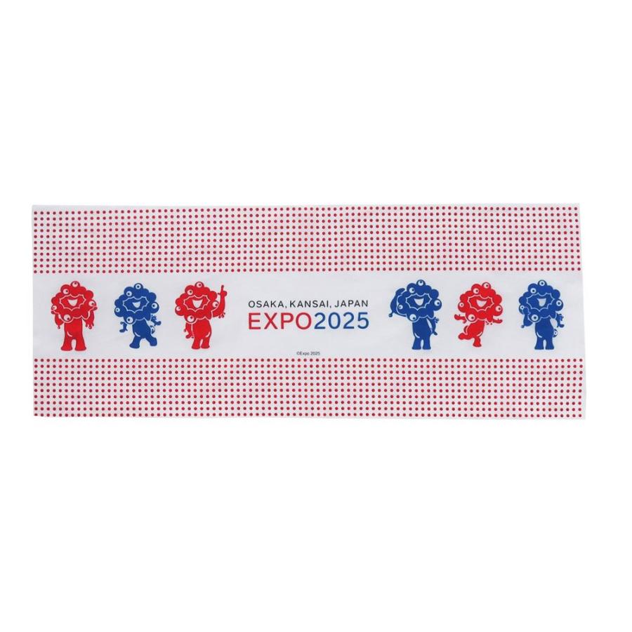 手ぬぐい ミャクミャク 豆絞り 2025大阪・関西万博公式ライセンス商品