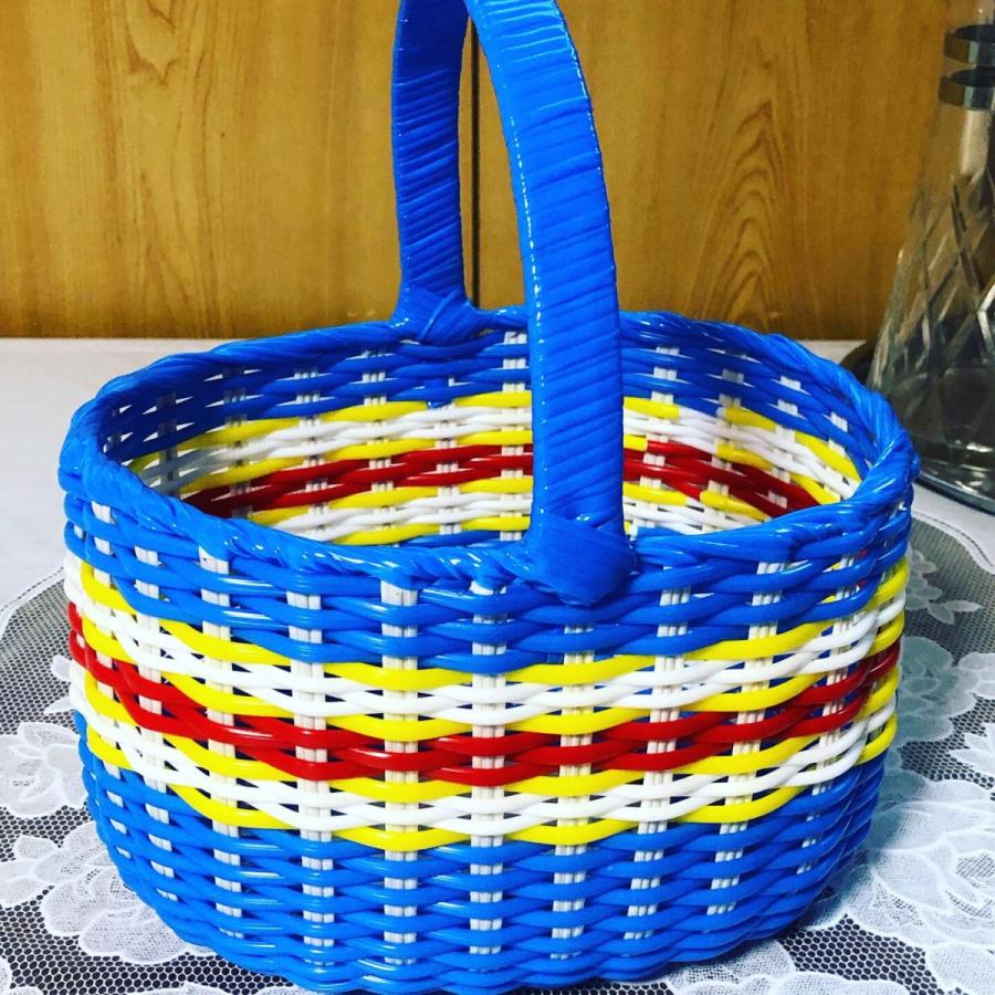 レトロカゴ かごバッグ ノスタルジー 昭和レトロ レトロポップ 日本製