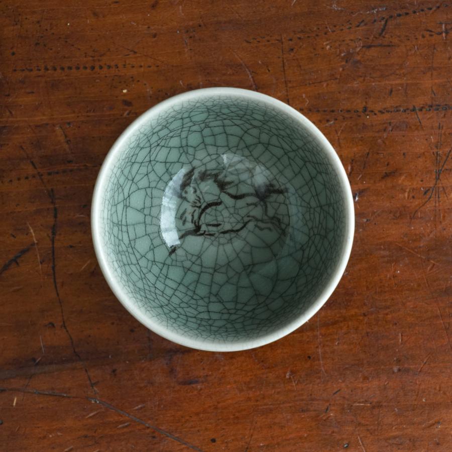 大堀相馬焼 松永窯 二重煎茶碗 福島県 湯呑み 伝統工芸品 民藝品 食器