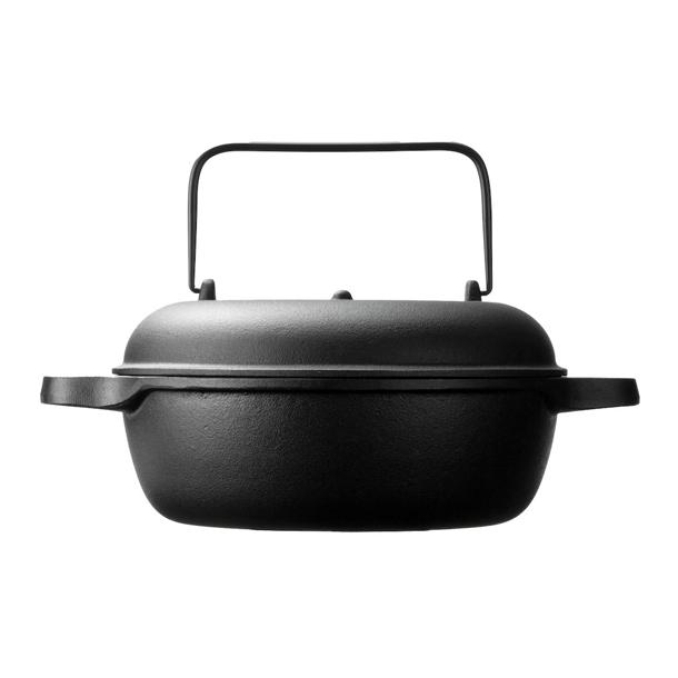 正規品 特選国産品) 南部鉄器 みよちゃんちの焼芋鍋 CA-036 やきいも器