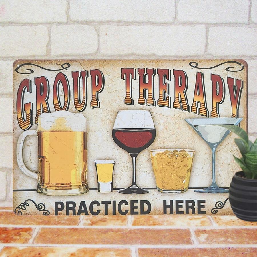 ブリキ看板 ビール 赤ワイン カクテル ポスター 絵 壁掛けアートパネル