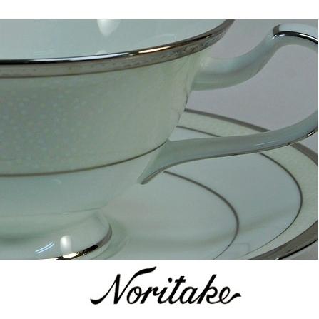 ノリタケ 【ノリタケ】≪シャンパンパールズ≫ ティー・コーヒー碗皿