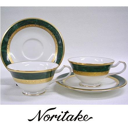 ノリタケ 【ノリタケ】≪フィッツジェラルド≫ ティー・コーヒー碗皿