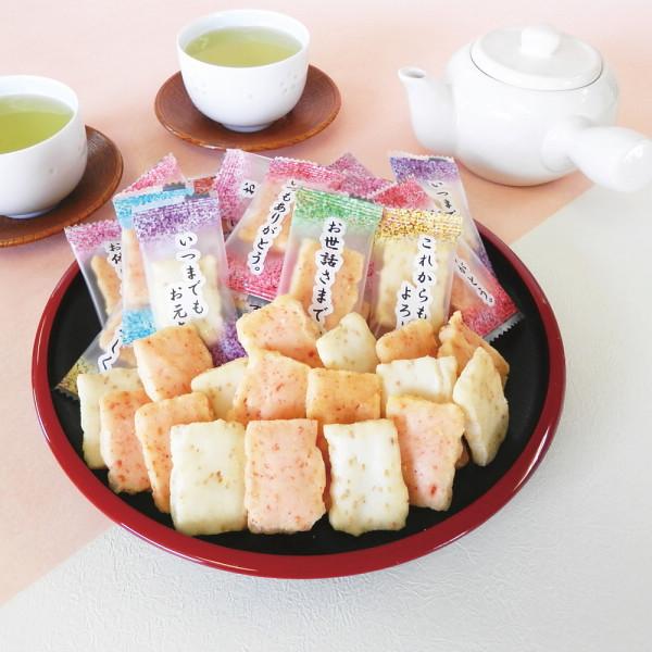 大正七年創業 百菓匠 まえだ 感謝の気持ち コメントあられ OTN-30