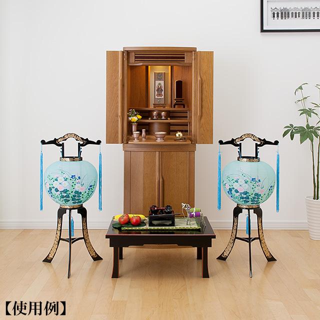 仏壇屋 滝田商店 盆提灯 盆ちょうちん お盆提灯 回転行灯10号 2302-2