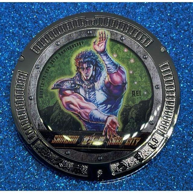 北斗の拳デザインマンホールピンバッジ レイ Ver.7 : タク技研.com