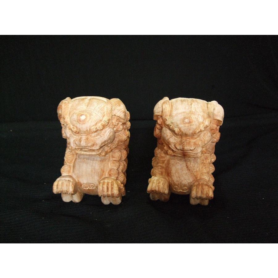 獅子鼻】 社寺仏閣、山車、だんぢり 木鼻4寸 1組（2体） : 田中