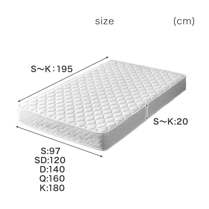 タンスのゲン 25日正午〜+3% マットレス シングル ボンネルコイル