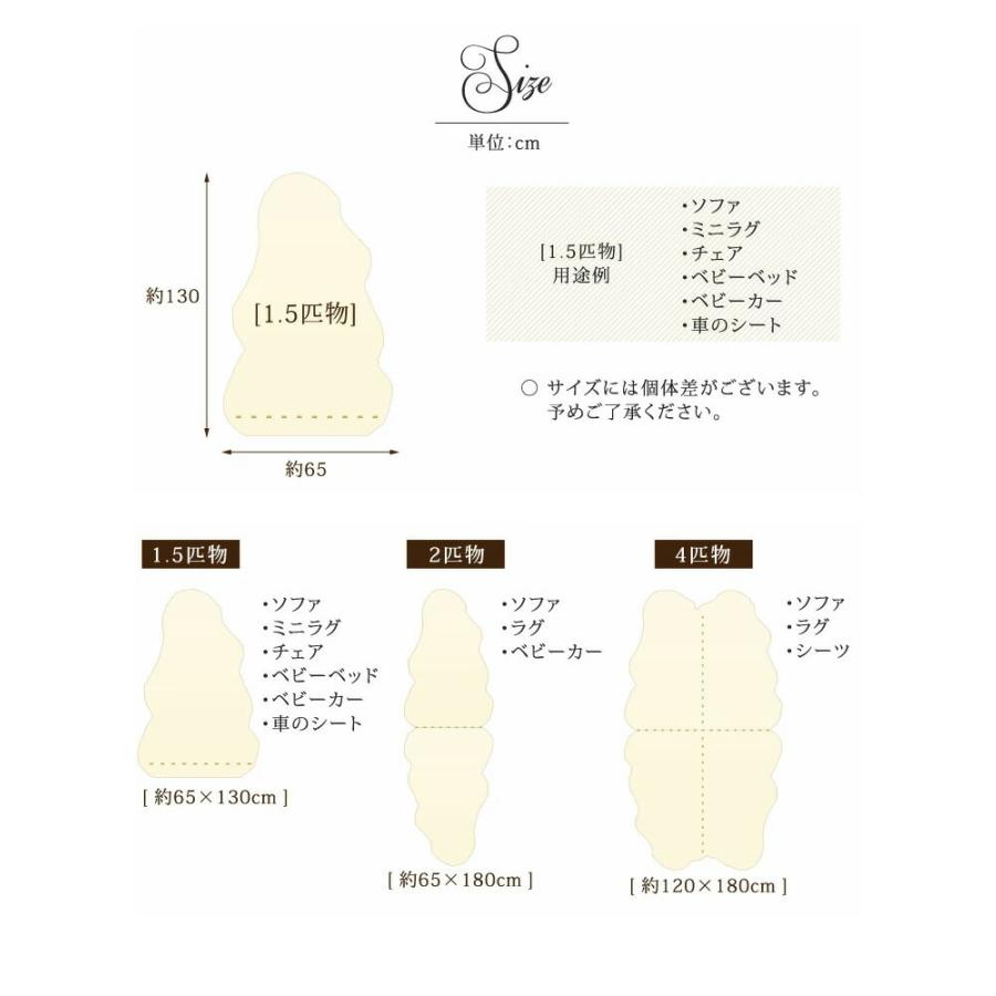 タンスのゲン ラグ ムートンラグ 8匹物 約180×180 洗える 抗菌 防ダニ