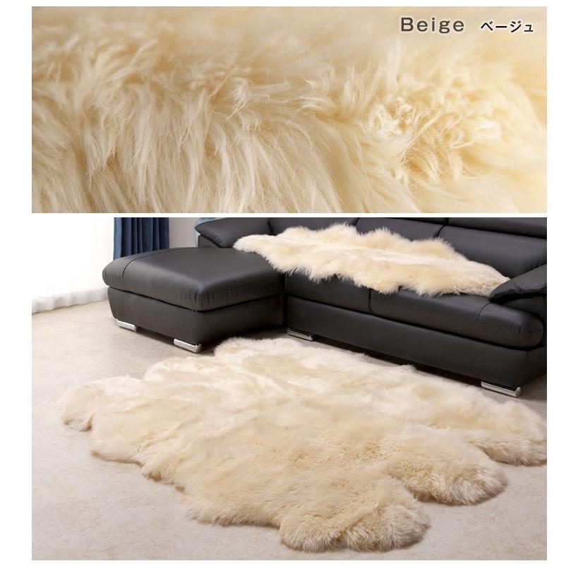 タンスのゲン 25日正午〜+3% ムートンラグ ラグ ラグマット 本物