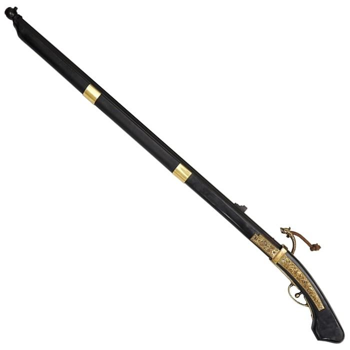 ☆DENIX 火縄銃 種子島 ポルトガル伝来モデル 日本 黒 1274/N