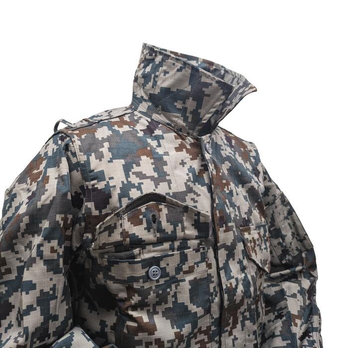 ☆PX品 航空自衛隊 デジタル迷彩 作業服 EC リップストップ 上下セット