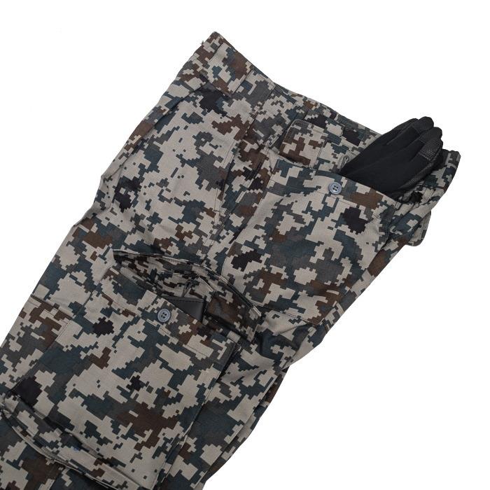 ☆PX品 航空自衛隊 デジタル迷彩 作業服 EC リップストップ 上下セット