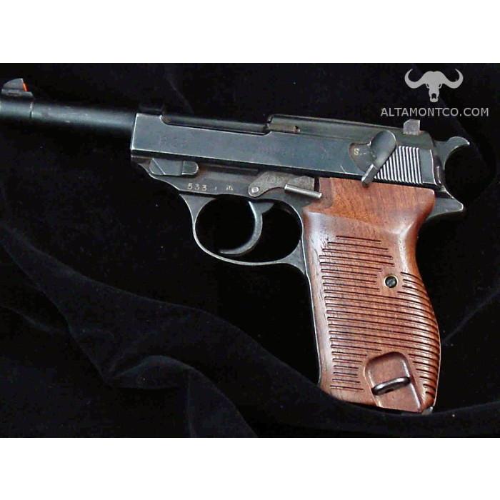 アルタモント ワルサー P38用 木製グリップ ミリタリータイプ