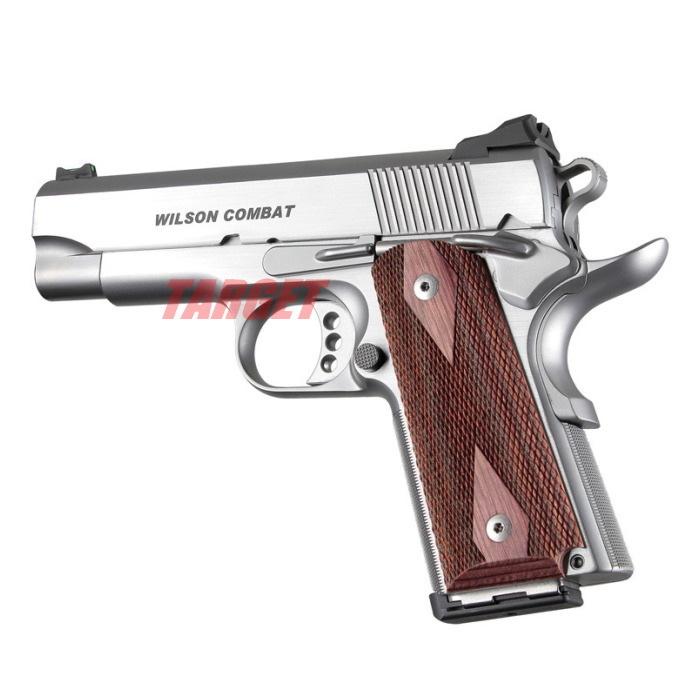 HOGUE 1911 コンパクト用 木製グリップ ダイヤチェッカー パネル